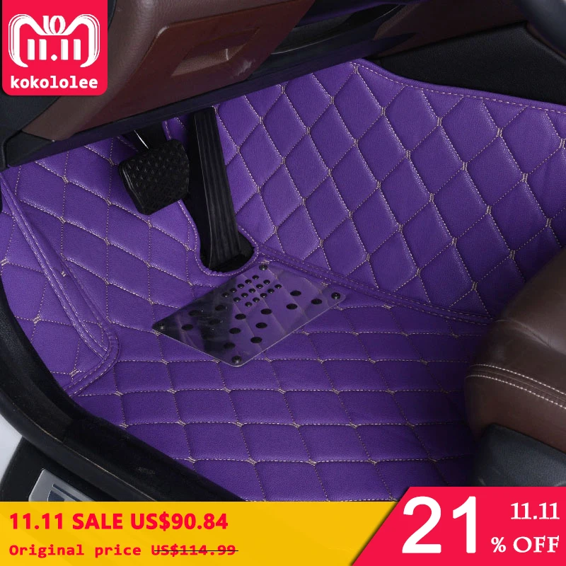 KOKOLOLEE Custom car floor mats for Honda All Models CRV XRV Odyssey Jazz City crosstour S1 CRIDER VEZEL auto foot mat
KOKOLOLEE Custom car floor mats for Honda All Models CRV XRV Odyssey Jazz City crosstour S1 CRIDER VEZEL auto foot mat