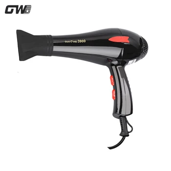 

Guowei 2000w GW - 3900 Portable Powerful Electric Traveller Compact Hair Dryer Hot/cold Air 4 Gears Hair Dryer with 3 Nozzles