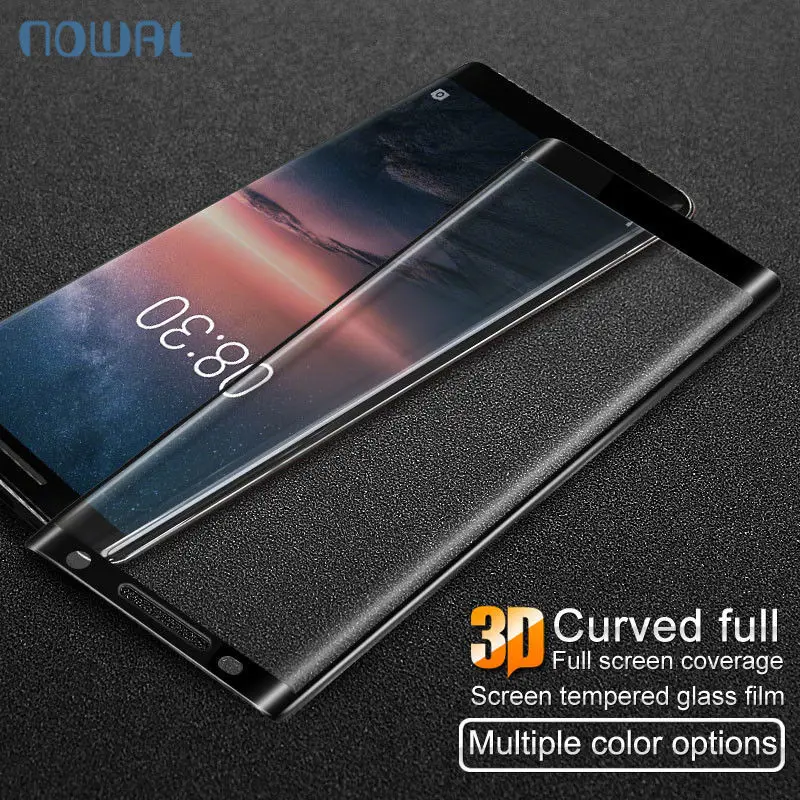 3D Curved Tempered Glass Case For Nokia 8 Sirocco 7.1 2018 Screen Protector Film Anti-scratch Front Cover For Nokia 3 5 6 8 2017
3D Curved Tempered Glass Case For Nokia 8 Sirocco 7.1 2018 Screen Protector Film Anti-scratch Front Cover For Nokia 3 5 6 8 2017
