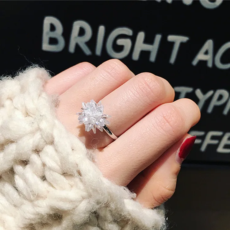 Unique Design Crystal Flower Adjustable Ring for Female Girls Fashion Accessories Birthday Anniversary Party Gifts CRL299E
Unique Design Crystal Flower Adjustable Ring for Female Girls Fashion Accessories Birthday Anniversary Party Gifts CRL299E