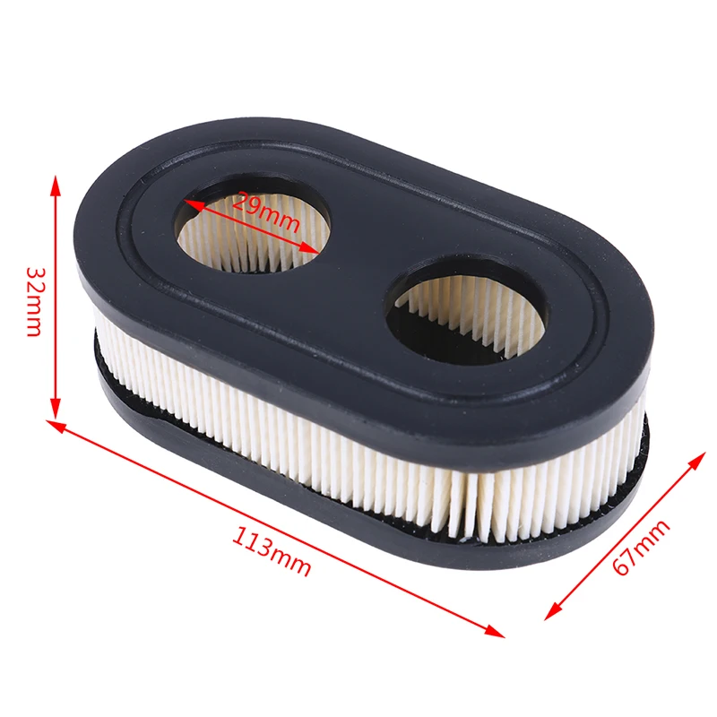 1PC Lawn Mower Air Filter For 798452 5432 5432k 593260 Replacement Lawn Mower Accessories 113*67*32mm
1PC Lawn Mower Air Filter For 798452 5432 5432k 593260 Replacement Lawn Mower Accessories 113*67*32mm