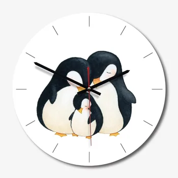 Creative Wood Wall Clock Needle Mute Quartz Acrylic Hanging Clocks Kids Bedroom Penguin Decorative Clock Brief Modern Home Decor
Creative Wood Wall Clock Needle Mute Quartz Acrylic Hanging Clocks Kids Bedroom Penguin Decorative Clock Brief Modern Home Decor