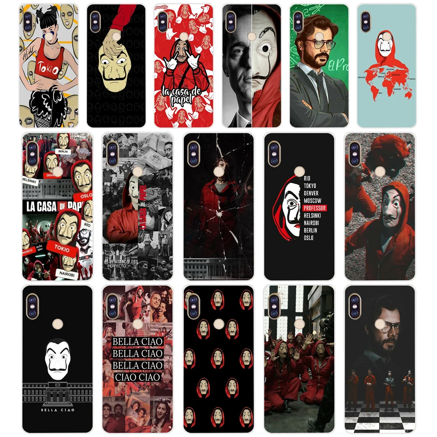 263SD Spain TV La Casa de papel Soft Silicone Tpu Cover phone Case for xiaomi redmi 5A 5Plus note 5 5A Pro mi 6
263SD Spain TV La Casa de papel Soft Silicone Tpu Cover phone Case for xiaomi redmi 5A 5Plus note 5 5A Pro mi 6