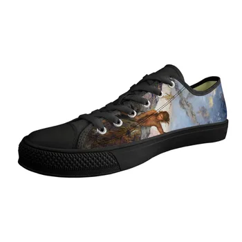 2019 New Customizable Men Casual Shoes Low top Black Canvas Vulcanized High Quality Breathable Shoes Painting Gustave Moreau
2019 New Customizable Men Casual Shoes Low top Black Canvas Vulcanized High Quality Breathable Shoes Painting Gustave Moreau