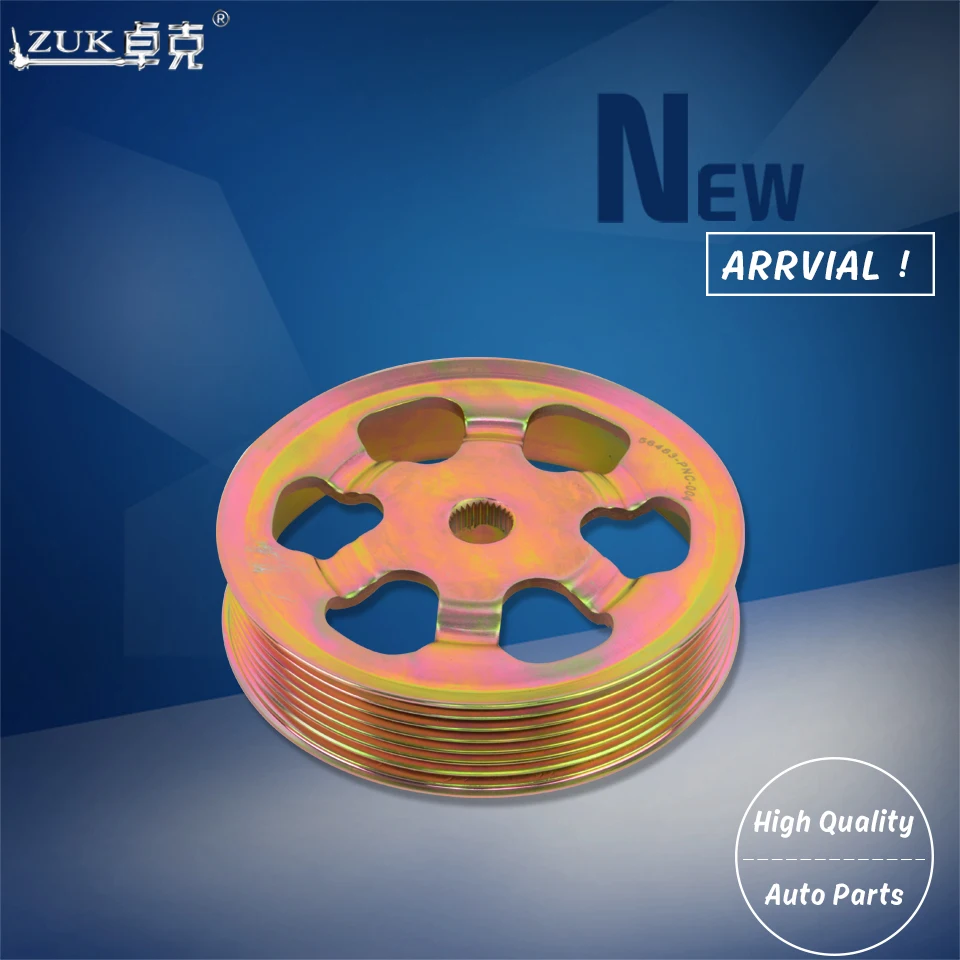 ZUK Power Steering Pump Belt Pulley For HONDA CIVIC FA1 FD1 1.8L 2006-2011 CRV ACCORD 2.0L 2.4L ODYSSEY Use For 7PK 7-Ribs Belts
ZUK Power Steering Pump Belt Pulley For HONDA CIVIC FA1 FD1 1.8L 2006-2011 CRV ACCORD 2.0L 2.4L ODYSSEY Use For 7PK 7-Ribs Belts