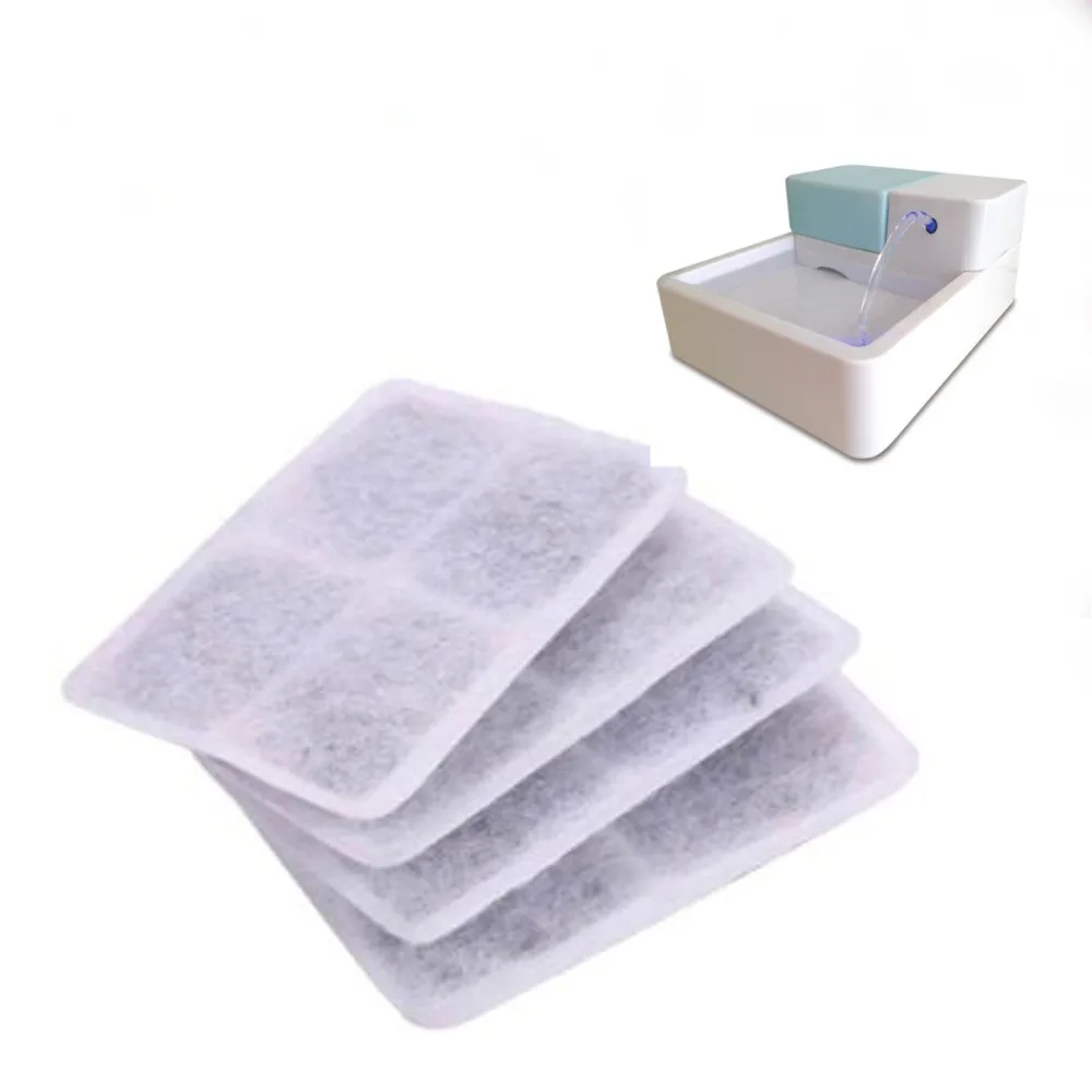 4 pcs/lot Activated Carbon Filter For 1.8L LED Automatic Cat Dog Kitten Water Drinking Fountain Pet Bowl Drink Dish Filter
4 pcs/lot Activated Carbon Filter For 1.8L LED Automatic Cat Dog Kitten Water Drinking Fountain Pet Bowl Drink Dish Filter