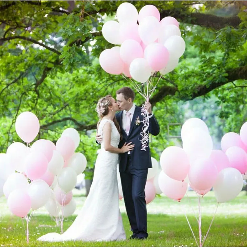 20pcs 2.3g 10inch pink white Latex Balloons Wedding Baby Shower Anniversary Birthday Kids Party Decorations Helium Globos
20pcs 2.3g 10inch pink white Latex Balloons Wedding Baby Shower Anniversary Birthday Kids Party Decorations Helium Globos