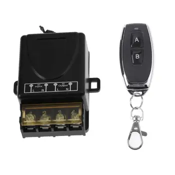 AC 220V High Power 1 Channel Remote Relay Switch with Remote Control 433mhz for Electric Garage Door Gate Water Pump
AC 220V High Power 1 Channel Remote Relay Switch with Remote Control 433mhz for Electric Garage Door Gate Water Pump