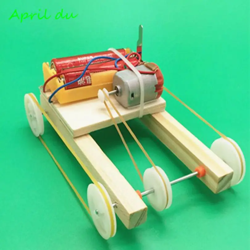 April Du DIY Four-wheeled Belt Geared Car Model Child Inventions Kit Pupils Physical Science Experiment Toy Kids,1set
April Du DIY Four-wheeled Belt Geared Car Model Child Inventions Kit Pupils Physical Science Experiment Toy Kids,1set