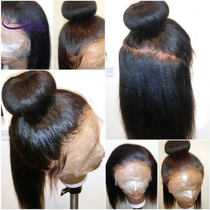 Pre Plucked 13X4 Lace Front Human Hair Wigs With Baby Hair Brazilian Non-Remy Hair Italian Light Yaki Straight Wigs Dream Beauty
Pre Plucked 13X4 Lace Front Human Hair Wigs With Baby Hair Brazilian Non-Remy Hair Italian Light Yaki Straight Wigs Dream Beauty