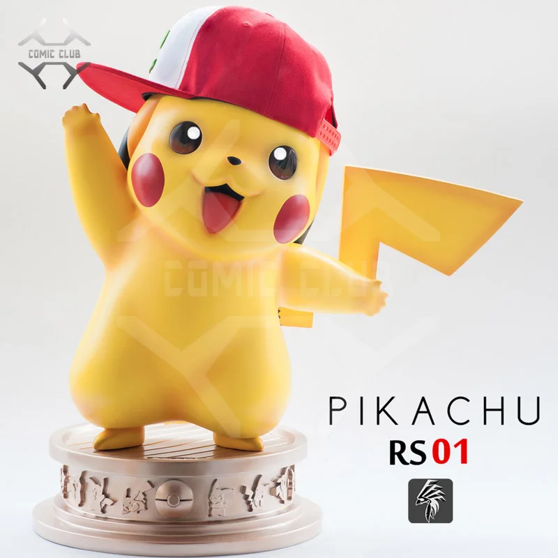 COMIC CLUB 48cm poket monster 1/1 pikachu gk resin statue figure toy for Collection
COMIC CLUB 48cm poket monster 1/1 pikachu gk resin statue figure toy for Collection