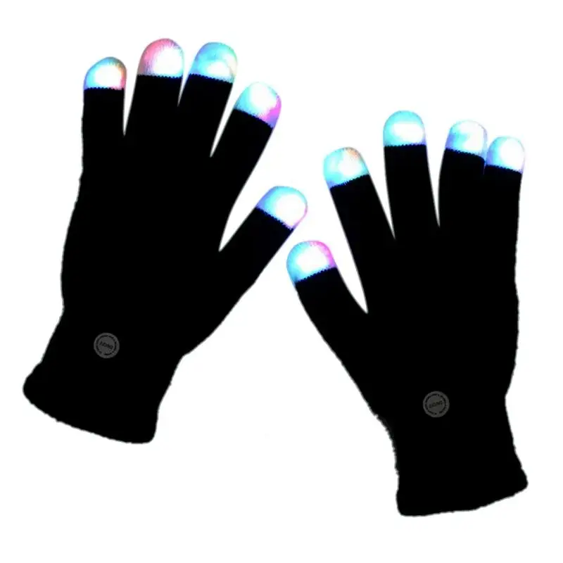 Halloween Colorful Glowing Gloves LED Finger Tip Lighting up for Christmas Day Party Entertainment DIY Light Show Glowing Gloves
Halloween Colorful Glowing Gloves LED Finger Tip Lighting up for Christmas Day Party Entertainment DIY Light Show Glowing Gloves