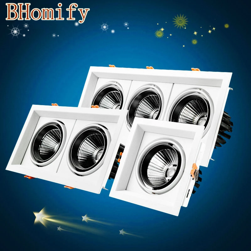 Recessed square Panel lights 10W 20W LED Downlight COB Dimmable AV220V 110V 85-265V LED Spot light Ceiling Lamp Indoor Lighting
Recessed square Panel lights 10W 20W LED Downlight COB Dimmable AV220V 110V 85-265V LED Spot light Ceiling Lamp Indoor Lighting