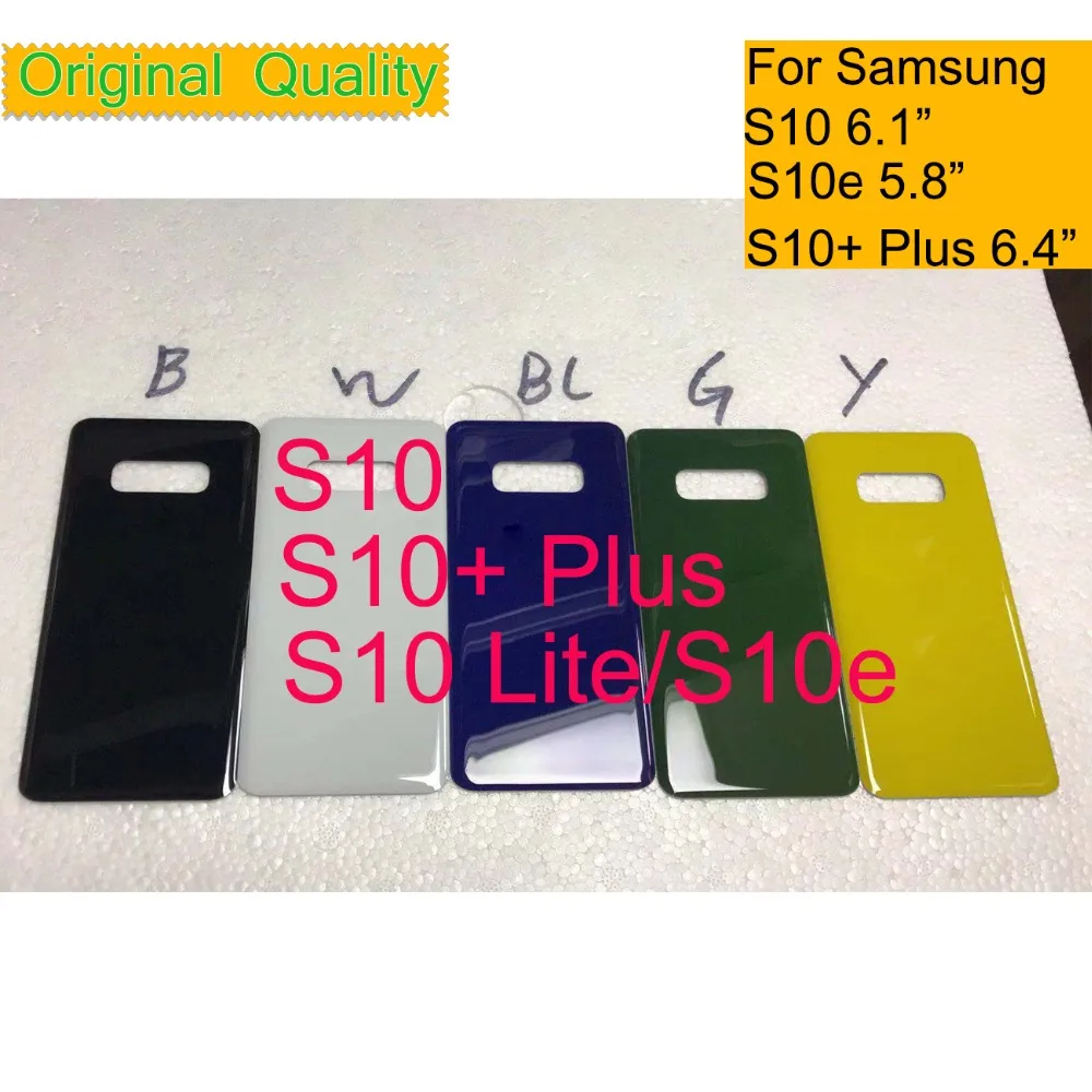 For Samsung Galaxy S10 G973 S10e Lite G970 S10 Plus S10+ G975 Housing Battery Cover Back Cover Case Rear Door Chassis Shell
For Samsung Galaxy S10 G973 S10e Lite G970 S10 Plus S10+ G975 Housing Battery Cover Back Cover Case Rear Door Chassis Shell