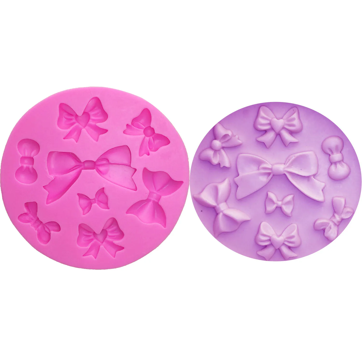 M0218 Many bow-knot/Bow tie Silicone Fondant Mold Cupcake Jelly Candy Chocolate cake Decoration Baking Tool Moulds
M0218 Many bow-knot/Bow tie Silicone Fondant Mold Cupcake Jelly Candy Chocolate cake Decoration Baking Tool Moulds