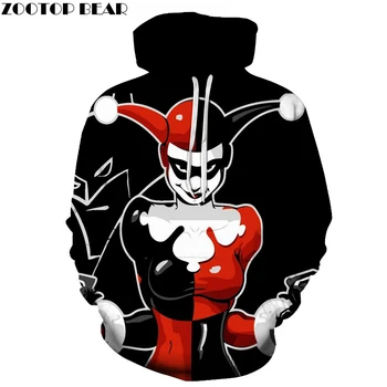 Harley Quinn Hoodies Joker Hoodie Badass 3d men Women Sweatshirts Movie Funny Printed Novelty Tracksuits Fashion Pullover Brand
Harley Quinn Hoodies Joker Hoodie Badass 3d men Women Sweatshirts Movie Funny Printed Novelty Tracksuits Fashion Pullover Brand