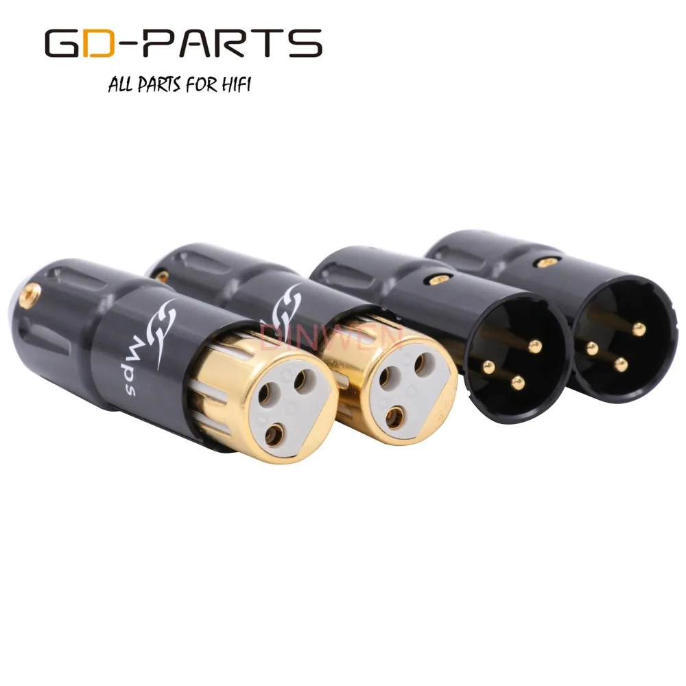 MPS 3pin Male Female XLR Plug Connector Terminal Socket Hifi Audio Microphone Snake Cable Balanced Interface 24K Gold Plated
MPS 3pin Male Female XLR Plug Connector Terminal Socket Hifi Audio Microphone Snake Cable Balanced Interface 24K Gold Plated