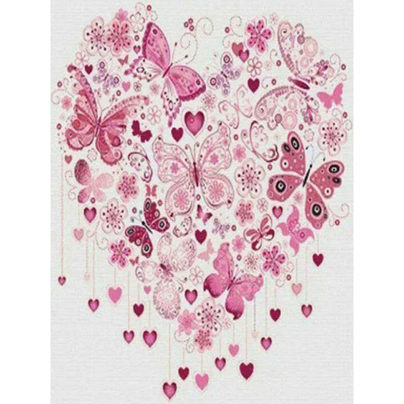 K106 YIKEE Heart shaped Butterfly diamond painting,5d diamond puzzle,5d diamond painting full drill
K106 YIKEE Heart shaped Butterfly diamond painting,5d diamond puzzle,5d diamond painting full drill