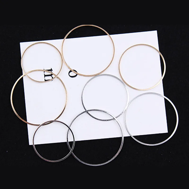 SEA MEW 40mm Fashion Copper Rhodium/ Gold Color Round Circle Connectors For Earring Jewelry Making fc628
SEA MEW 40mm Fashion Copper Rhodium/ Gold Color Round Circle Connectors For Earring Jewelry Making fc628
