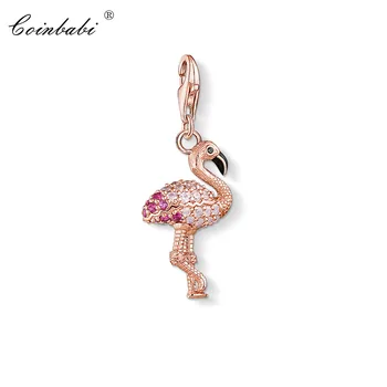 Charm Pendant Rose Golden Bird,2019 Fashion Jewelry Trendy Pure Authentic 925 Sterling Silver Gift For Women Fit Bracelet
Charm Pendant Rose Golden Bird,2019 Fashion Jewelry Trendy Pure Authentic 925 Sterling Silver Gift For Women Fit Bracelet