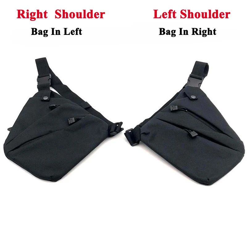 Outdoor Men's Chest Bag Anti-theft Bag Tactical Left / Right Shoulder Bag Pistol Nylon Holster Pouch
Outdoor Men's Chest Bag Anti-theft Bag Tactical Left / Right Shoulder Bag Pistol Nylon Holster Pouch