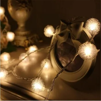 3M 20 LED furry Ball String Lights Battery Powered Outdoor Lighting For Christmas Party Luminaria Wedding Decoration
3M 20 LED furry Ball String Lights Battery Powered Outdoor Lighting For Christmas Party Luminaria Wedding Decoration