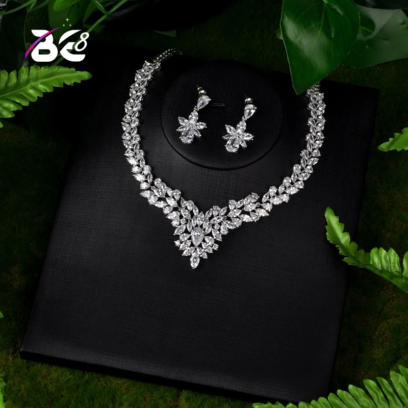 Be 8 Beautiful Flower Shape AAA Cubic Zirconia Women Jewelry Sets Wedding Bride Dress Accessories Bijoux Femme Ensemble S110
Be 8 Beautiful Flower Shape AAA Cubic Zirconia Women Jewelry Sets Wedding Bride Dress Accessories Bijoux Femme Ensemble S110