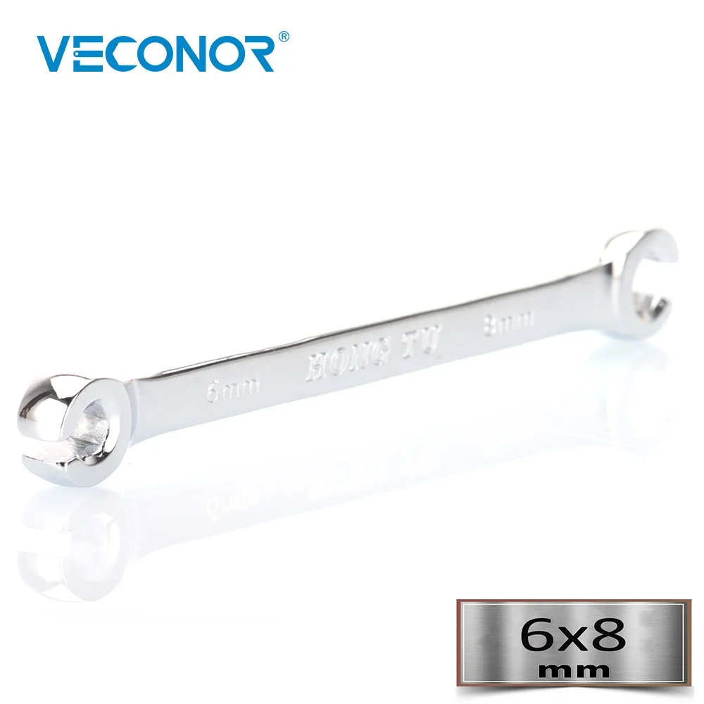 6x8mm Flare Nut Wrench Oil Pipe Wrench Spanner Mirror Polish High Quality High Torque Hand Tool
6x8mm Flare Nut Wrench Oil Pipe Wrench Spanner Mirror Polish High Quality High Torque Hand Tool