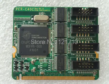 Industrial equipment board AAEON Mini PCI 4-port RS-232 Module PER-C40C REV B1.0 1907C40C11
Industrial equipment board AAEON Mini PCI 4-port RS-232 Module PER-C40C REV B1.0 1907C40C11