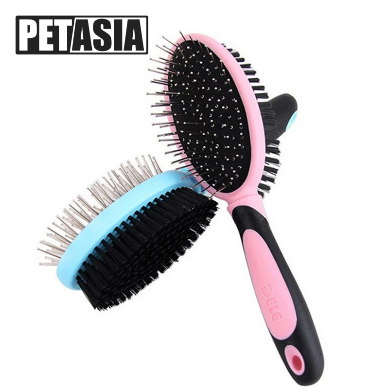 

DELE Brand Pet Combs Double-sided Brush Small Large Dogs Hair Comb Pet Beauty Bath Cleaning Supplies Pet Daily Life Products