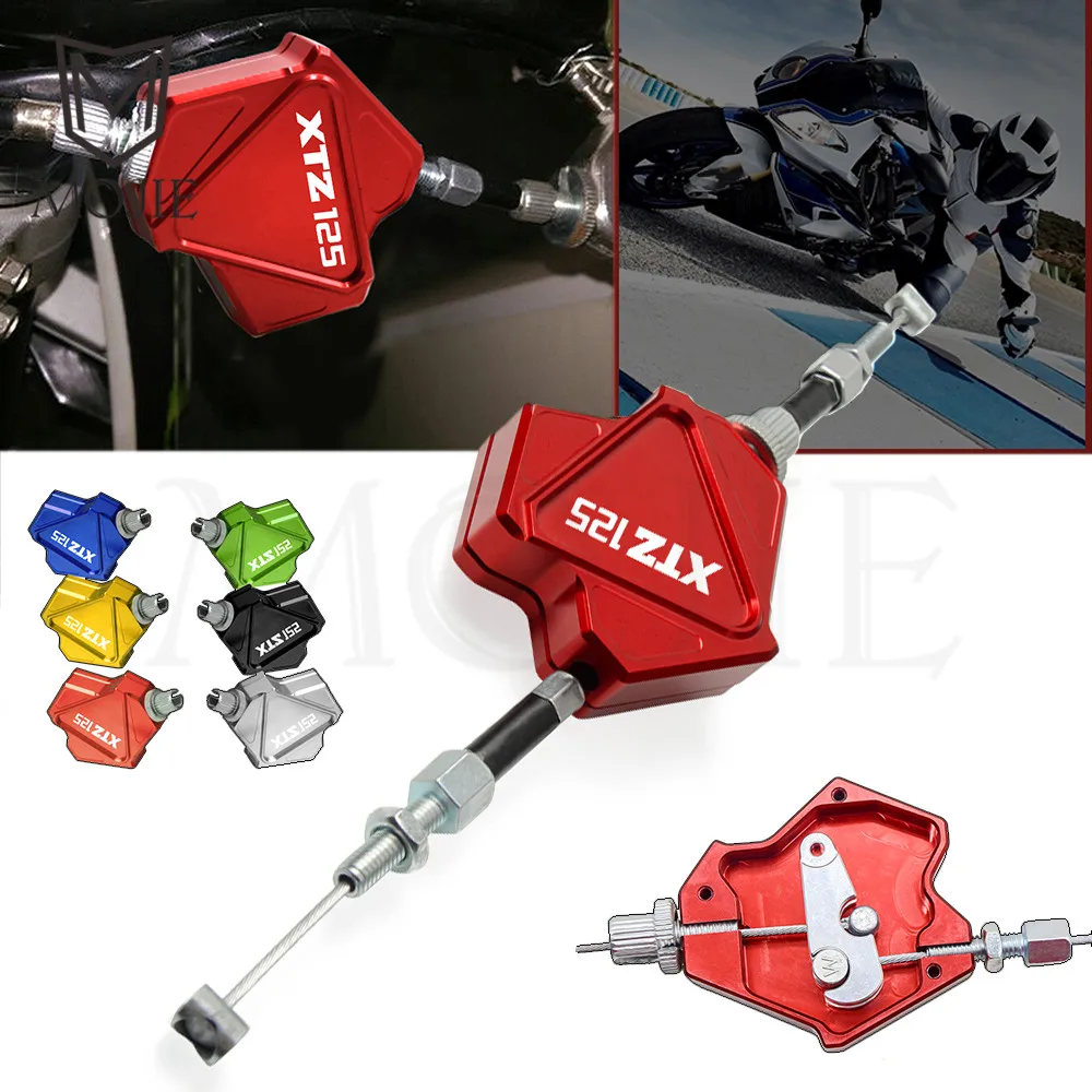 Motorcycle Accessories CNC Aluminum Stunt Clutch Lever XTZ125 Easy Pull Cable System For Yamaha XTZ125 XTZ 125 2014-2015
Motorcycle Accessories CNC Aluminum Stunt Clutch Lever XTZ125 Easy Pull Cable System For Yamaha XTZ125 XTZ 125 2014-2015