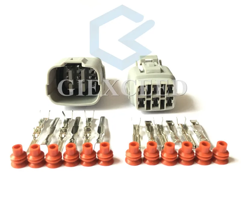 2 Sets 6 Pin 6180-6771 6187-6561 Automotive Sensor Plug Auto Waterproof Wire Connector MT090 Wiring Socket For Suzuki
2 Sets 6 Pin 6180-6771 6187-6561 Automotive Sensor Plug Auto Waterproof Wire Connector MT090 Wiring Socket For Suzuki