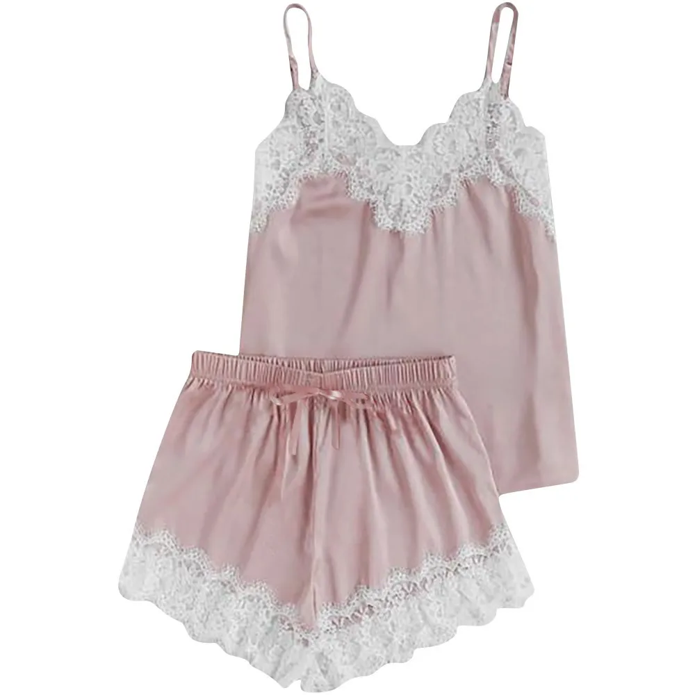Woman Lace Satin Summer Lingerie Babydoll Nightdress Elegant Pajamas Set Sleepwear Smooth Sexy
Woman Lace Satin Summer Lingerie Babydoll Nightdress Elegant Pajamas Set Sleepwear Smooth Sexy
