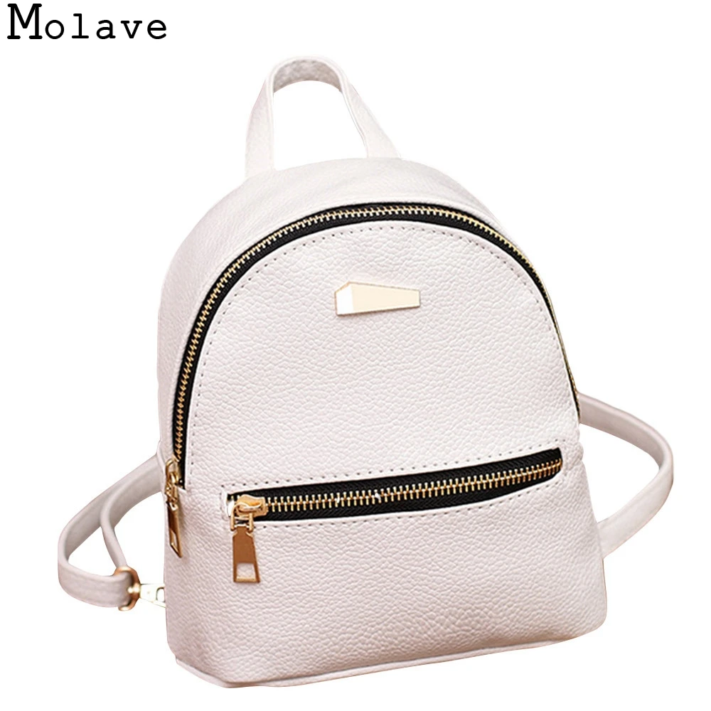 MOLAVE Backpack fashion Leather Rucksack College Shoulder School bag Satchel Travel zipper womens backpack bag dec22
MOLAVE Backpack fashion Leather Rucksack College Shoulder School bag Satchel Travel zipper womens backpack bag dec22