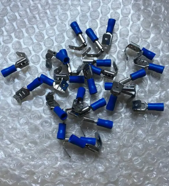 50PCS PBDD2-250 shoulder shape male female insulation joint 1.5-2.5 mm2 cold-pressing end terminal
50PCS PBDD2-250 shoulder shape male female insulation joint 1.5-2.5 mm2 cold-pressing end terminal