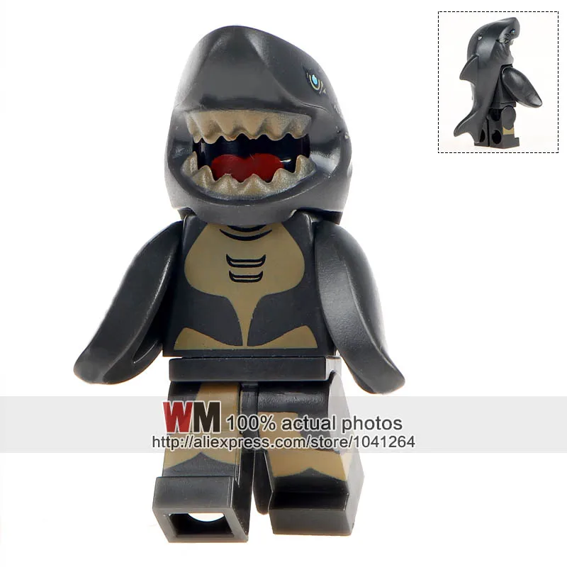 Single Sale Super Heroes PG961 Ghost Zombie Shark Man Pirates of the Caribbean Jack Sparrow Building Blocks Toys for Children
Single Sale Super Heroes PG961 Ghost Zombie Shark Man Pirates of the Caribbean Jack Sparrow Building Blocks Toys for Children