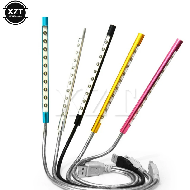 High Quality 1pcs Metal Material USB LED light lamp 10LEDs flexible variety of colors for Notebook Laptop PC Computer
High Quality 1pcs Metal Material USB LED light lamp 10LEDs flexible variety of colors for Notebook Laptop PC Computer