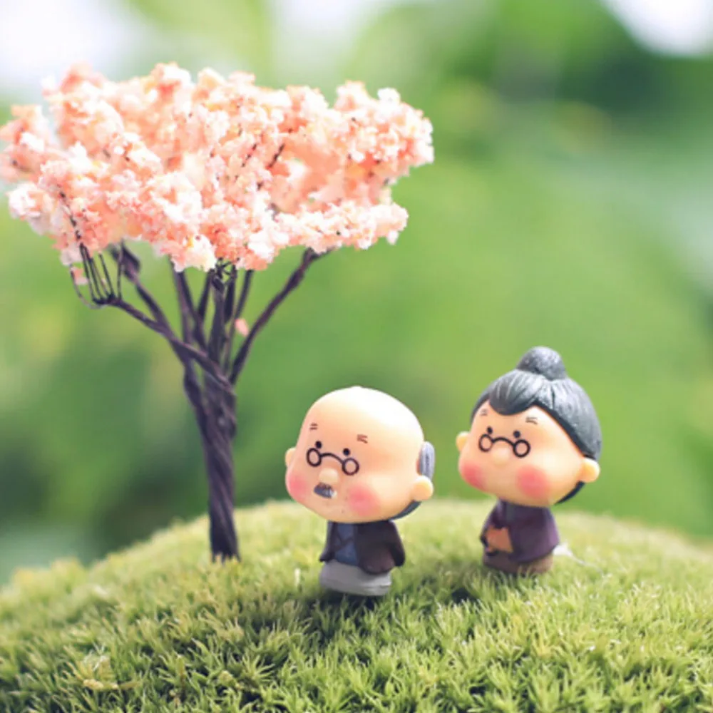 Cute 2Pcs Mini Figurines Miniature Old Granny Grandpa Garden Supplies Home Decoration Resin Crafts Ornament Fairy
Cute 2Pcs Mini Figurines Miniature Old Granny Grandpa Garden Supplies Home Decoration Resin Crafts Ornament Fairy