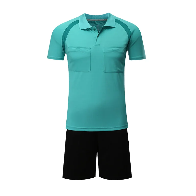 New professional men soccer sets referee uniforms football jerseys soft sport kit shirts shorts suit breathable quick dry custom
New professional men soccer sets referee uniforms football jerseys soft sport kit shirts shorts suit breathable quick dry custom