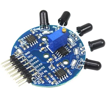5 Way Flame Sensor Module Digital Analog Output Fire extinguisher Robot for Arduino
5 Way Flame Sensor Module Digital Analog Output Fire extinguisher Robot for Arduino