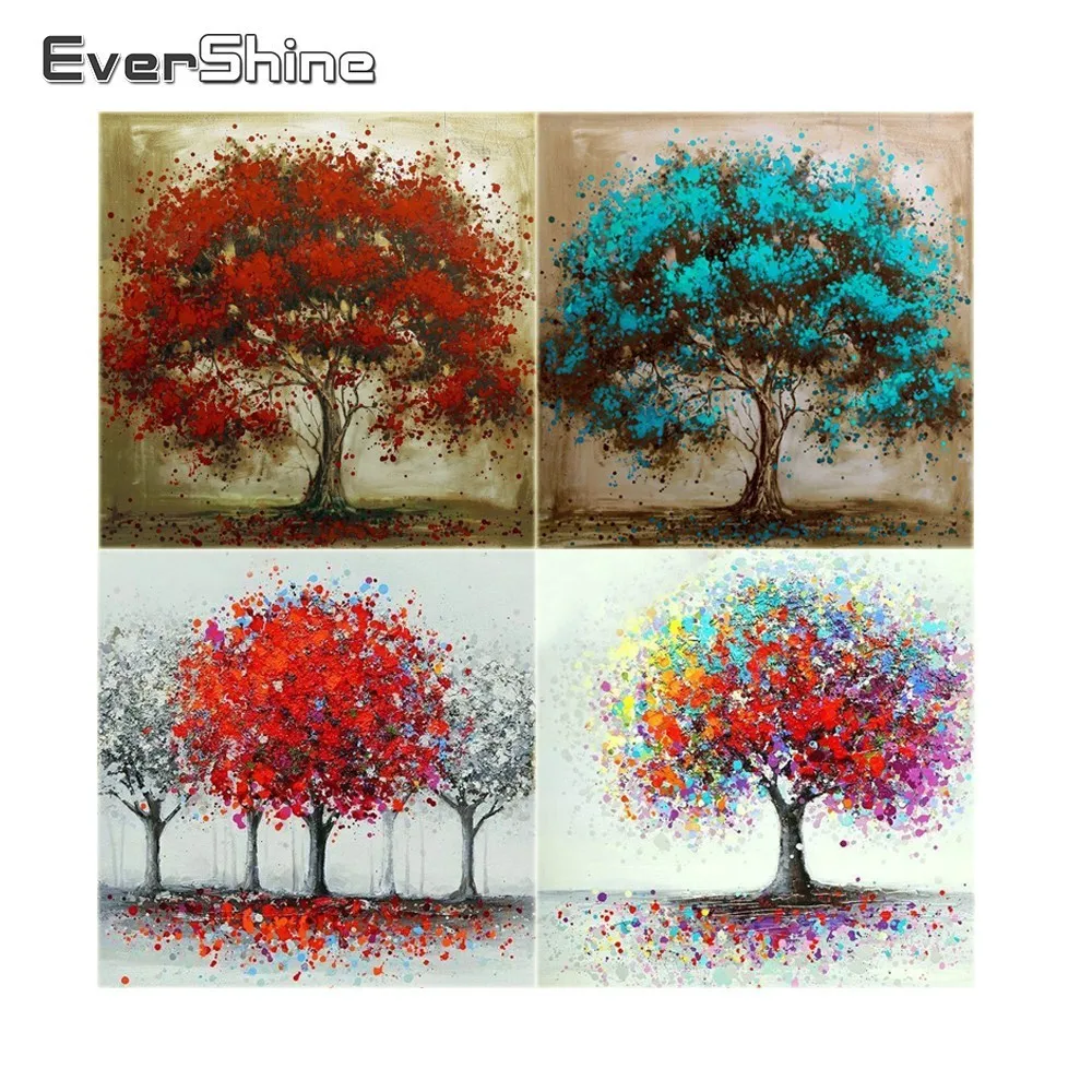 EverShine New DIY Diamond Painting Cross Stitch Tree Picture Diamond Mosaic Full Square Diamond Embroidery Scenery Wall Decor
EverShine New DIY Diamond Painting Cross Stitch Tree Picture Diamond Mosaic Full Square Diamond Embroidery Scenery Wall Decor
