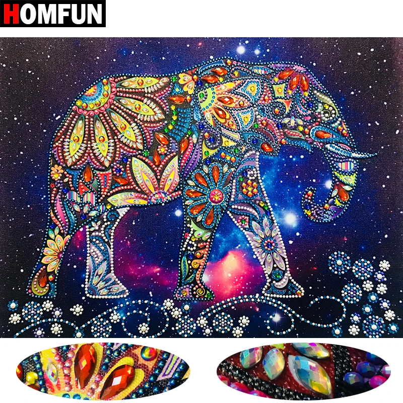 Алмазная живопись HOMFUN особой формы, слон, сделай сам, алмазная вышивка, животное, алмазная Подарочная картина стразы, подарок, 40x30 см
Алмазная живопись HOMFUN особой формы, слон, сделай сам, алмазная вышивка, животное, алмазная Подарочная картина стразы, подарок, 40x30 см