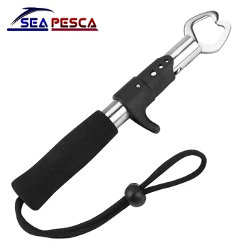 SEAPESCA Fishing Grip Stainless Steel Fish Grip Trigger Lock Gripper Clip Clamp Grabber Fish Plier Grab Fishing Tool ZB200
SEAPESCA Fishing Grip Stainless Steel Fish Grip Trigger Lock Gripper Clip Clamp Grabber Fish Plier Grab Fishing Tool ZB200