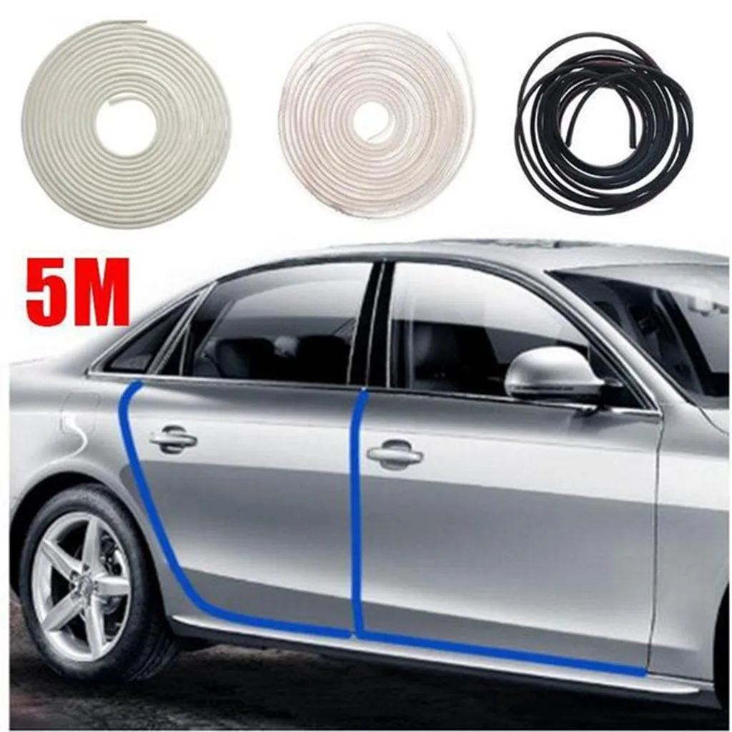 Car Styling Door Protection Strips Rubber Edge Doors 5M Trim Strip Car Door Scratch Edge Guard Cover Crash Protector#y5 
Car Styling Door Protection Strips Rubber Edge Doors 5M Trim Strip Car Door Scratch Edge Guard Cover Crash Protector#y5