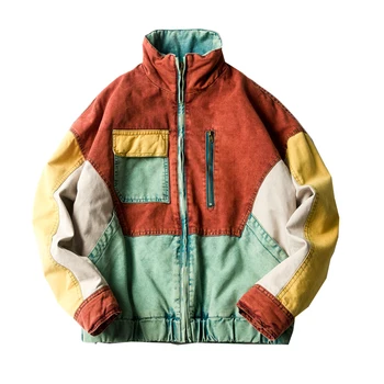 2017 New Winter Jacket Men Hot Thick Warm Cotton Outwear Stand Collar Fashion Splicing Color Casual Brand Clothing Parka Men
2017 New Winter Jacket Men Hot Thick Warm Cotton Outwear Stand Collar Fashion Splicing Color Casual Brand Clothing Parka Men