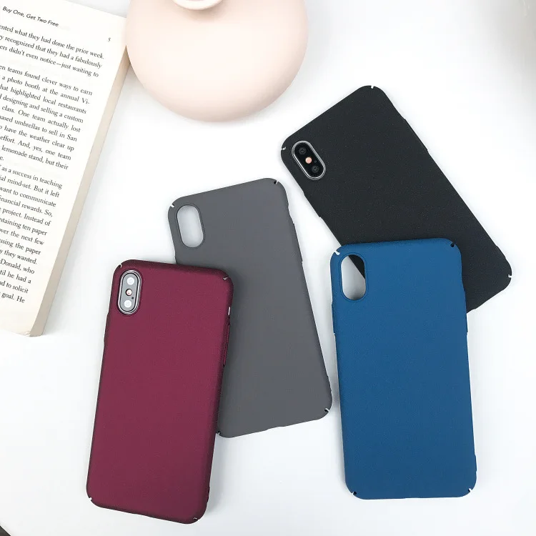 Retro Solid Color Simple Phone case For iPhone X 6 6 Puls 6S 7 8 Puls Cases Rock sand matte texture Wine Red Black Blue Gray
Retro Solid Color Simple Phone case For iPhone X 6 6 Puls 6S 7 8 Puls Cases Rock sand matte texture Wine Red Black Blue Gray