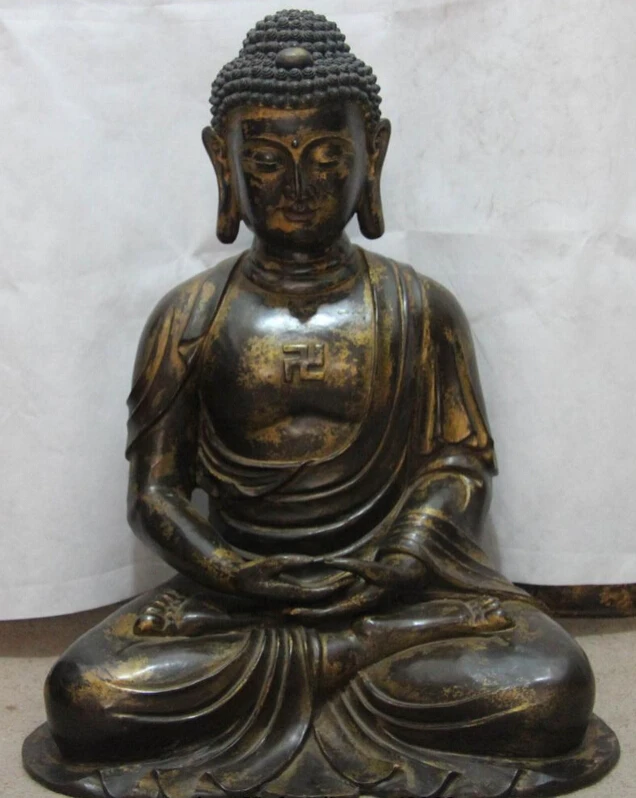 fast shipping USPS to USA S3118 21 Tibet Monastery Old Copper Bronze Sakyamuni Amitabha Tathagata Buddha Statue
fast shipping USPS to USA S3118 21 Tibet Monastery Old Copper Bronze Sakyamuni Amitabha Tathagata Buddha Statue