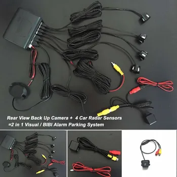 Car Styling Car Rear View Backup Camera + 4 Sensors Car Parking Radar Monitor Detector System For Toyota Camry 2009 2010 2011
Car Styling Car Rear View Backup Camera + 4 Sensors Car Parking Radar Monitor Detector System For Toyota Camry 2009 2010 2011