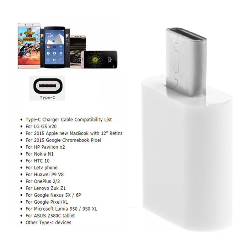 OPEN-SMART 8-Pin Lightning Female To Type C Male Adapter Converter For LG Oneplus Huawei
OPEN-SMART 8-Pin Lightning Female To Type C Male Adapter Converter For LG Oneplus Huawei