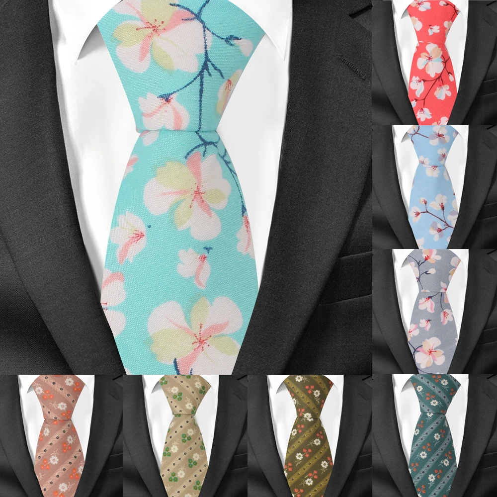 New Spring Summer Floral Neck Ties For Men Cotton Print Men Necktie Suits Mens Tie For Business Cravats 7cm Width Men Neckties
New Spring Summer Floral Neck Ties For Men Cotton Print Men Necktie Suits Mens Tie For Business Cravats 7cm Width Men Neckties